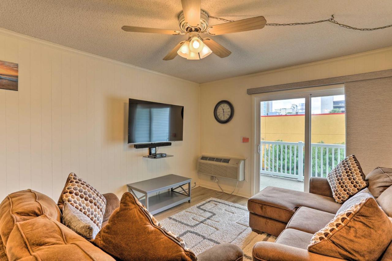 Bright North Myrtle Beach Condo Walk To Beach! Exterior foto