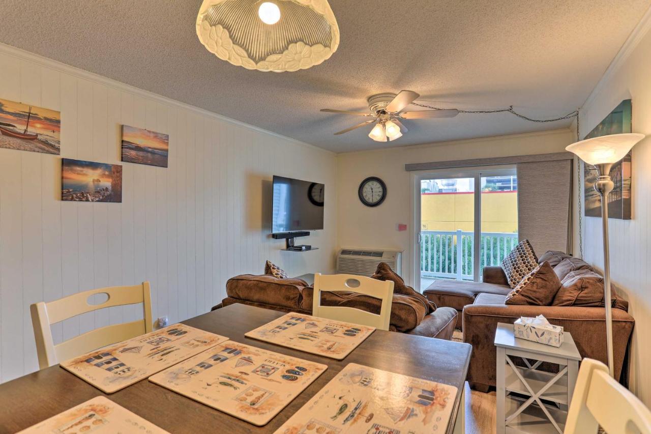Bright North Myrtle Beach Condo Walk To Beach! Exterior foto